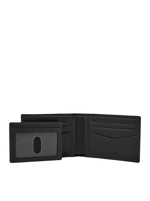 Fossil Liam Black Card Case SML1884001
