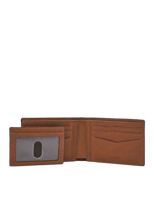 Fossil Liam Brown Card Case SML1884200 Fossil Liam Brown Card Case SML1884200