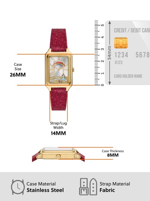 Fossil The Wizard Of Oz Red Watch LE1200