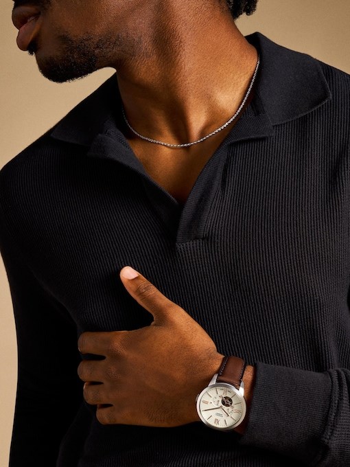 Fossil Townsman Brown Watch ME3266