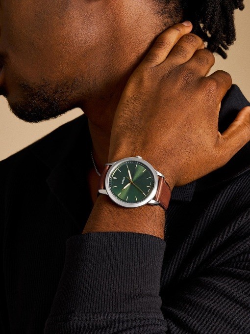 Fossil Minimalist Brown Watch FS6094