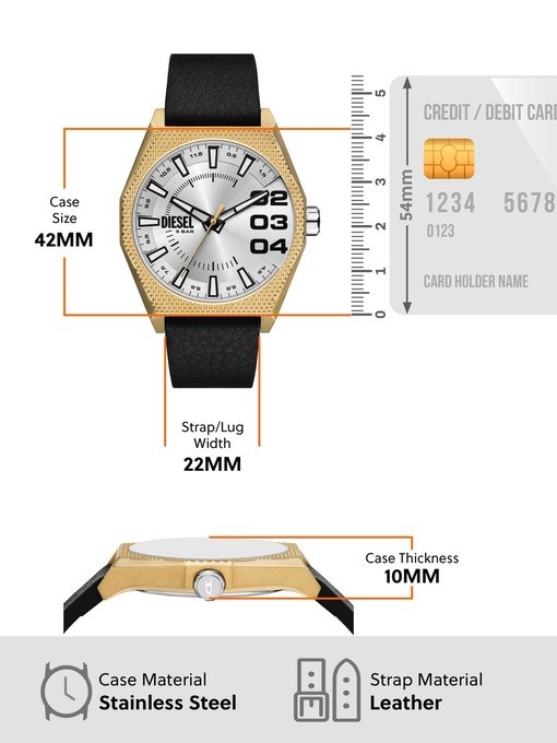 Diesel Scraper Black Watch DZ2219