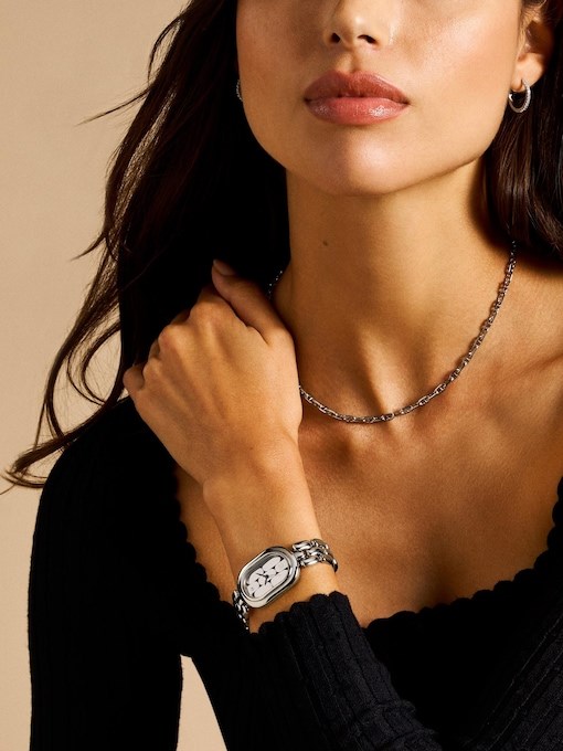 Fossil Sloan Silver Watch ES5381