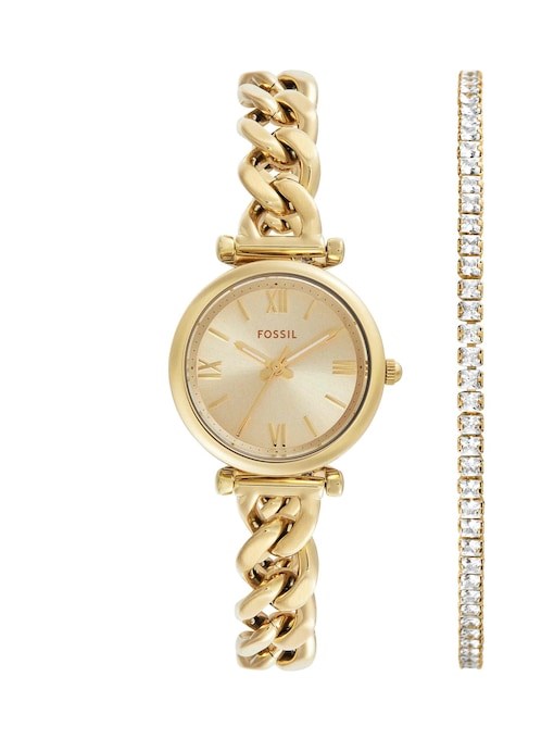 Fossil Carlie Gold Watch ES5387SET