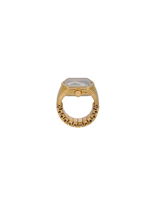 Fossil Gold Watch Ring ES5382