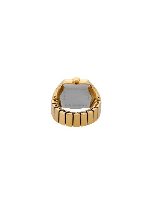 Fossil Gold Watch Ring ES5382