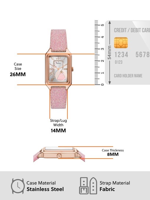 Fossil The Wizard Of Oz Pink Watch LE1199