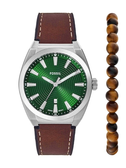 Fossil Everett Brown Watch FS6080SET Fossil Everett Brown Watch FS6080SET