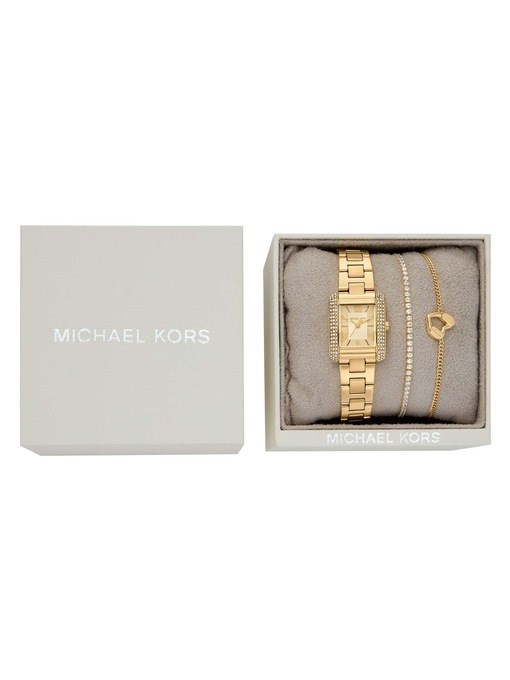 Michael Kors Emery Gold Watch MK7510SET