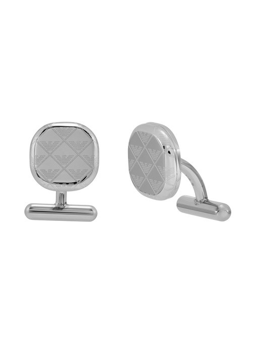 Emporio Armani Silver Cufflinks & Bracelet EGS3151SET