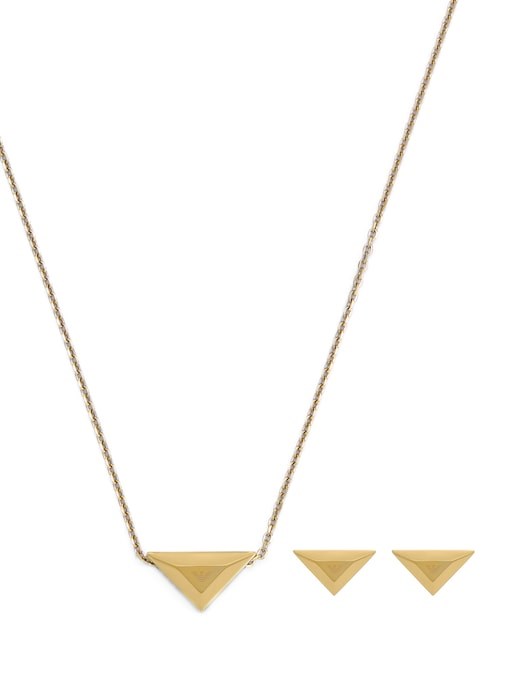 Emporio Armani Gold Necklace Set EGS3160SET