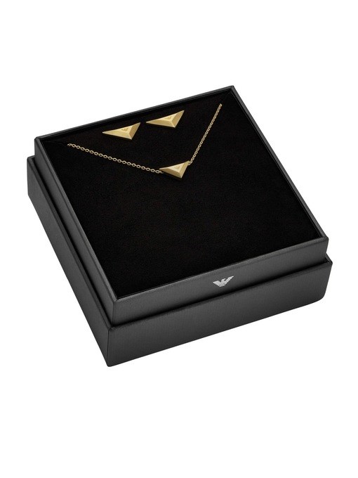 Emporio Armani Gold Necklace Set EGS3160SET