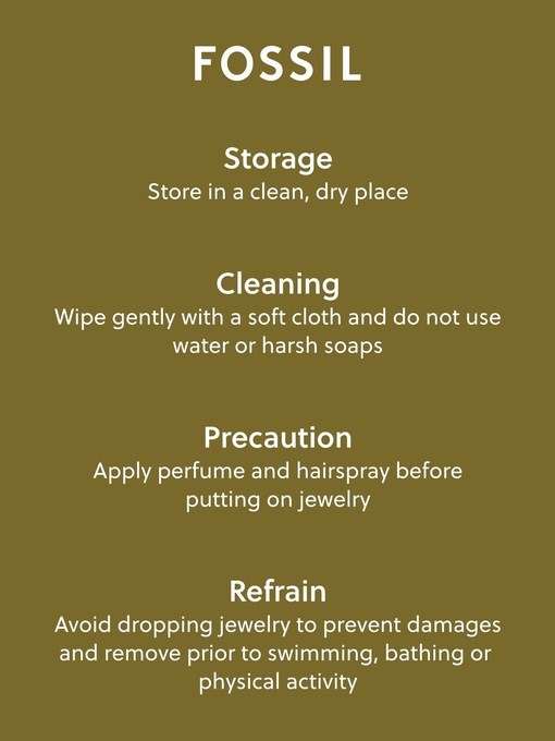 Fossil Ellis Gold Earring JA7261710