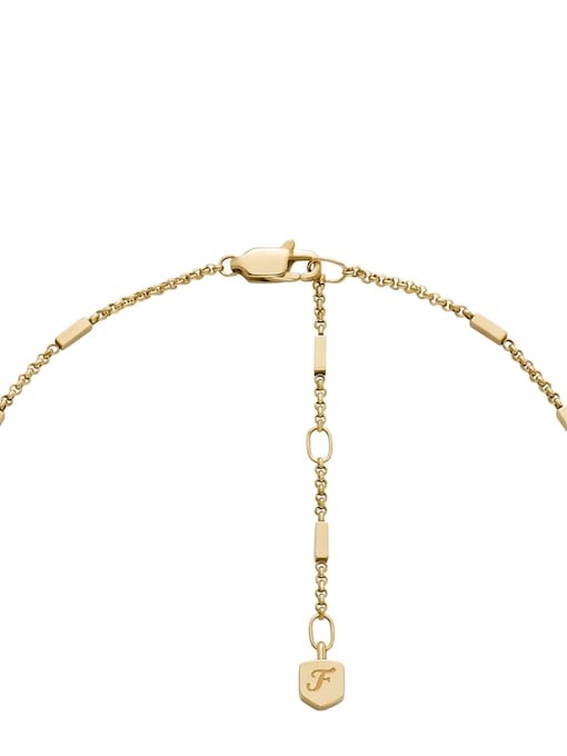 Fossil Jewelry Gold Necklace JF04808710