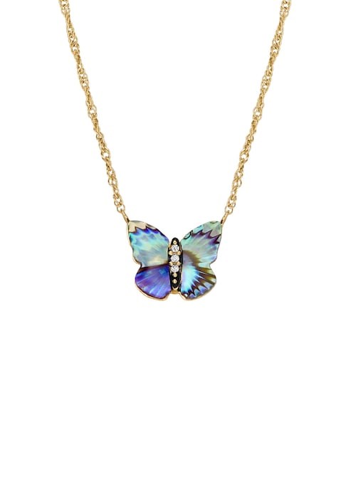 Fossil Sutton Gold Necklace JF04812710