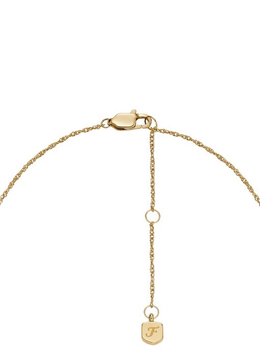 Fossil Sutton Gold Necklace JF04812710