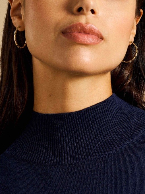 Fossil Sutton Gold Earring JF04816710 Fossil Sutton Gold Earring JF04816710