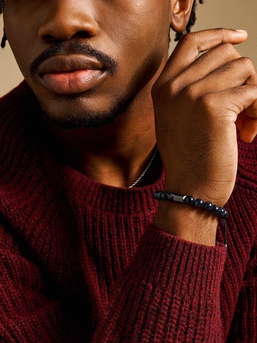 Fossil Jewelry Gunmetal Bracelet JF04819060