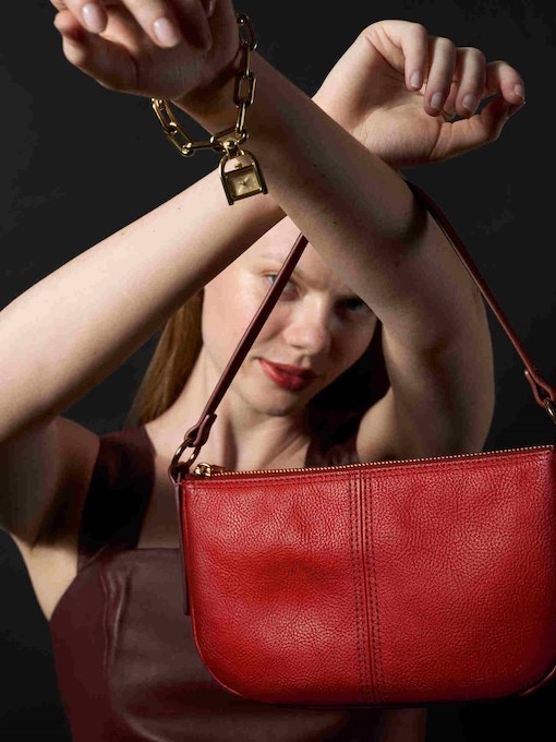Fossil Jolie Red Small Crossbody ZB11097611