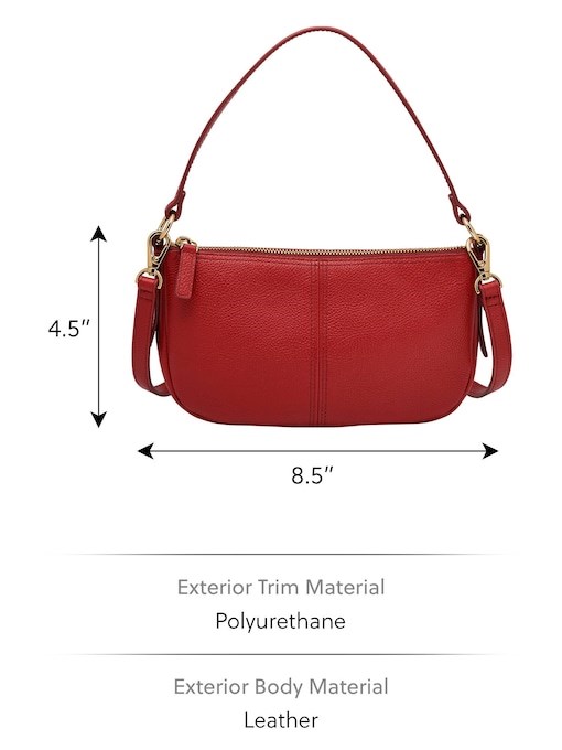 Fossil Jolie Red Small Crossbody ZB11097611