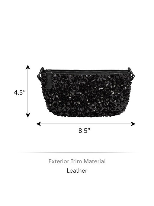 Fossil Jolie Black Small Crossbody ZB11103001