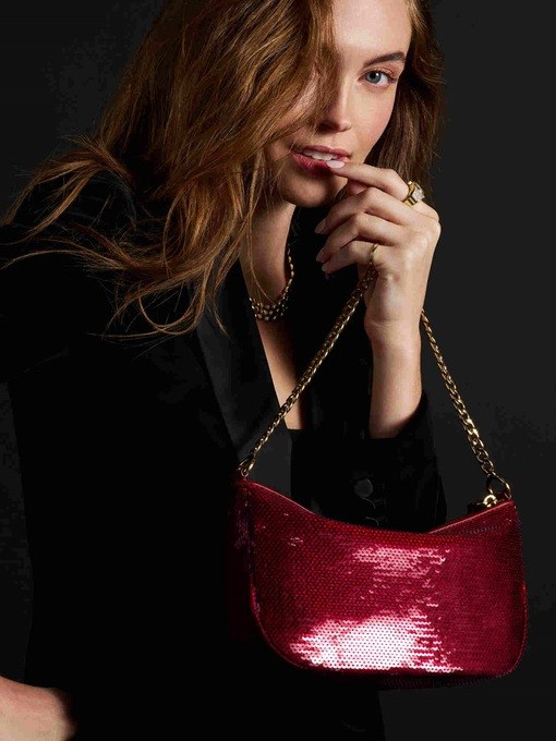 Fossil Jolie Red Small Crossbody ZB11104932