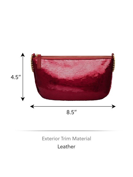 Fossil Jolie Red Small Crossbody ZB11104932