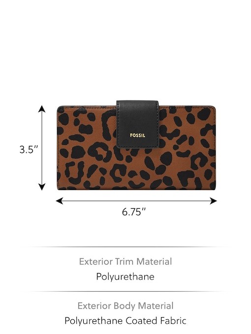 Fossil Logan Brown Clutch SL10057234