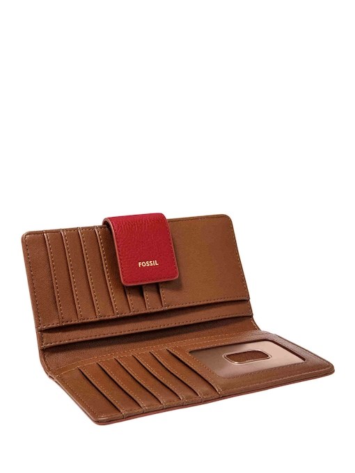 Fossil Logan Red Clutch SL7830611 Fossil Logan Red Clutch SL7830611