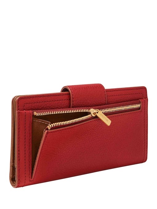 Fossil Logan Red Clutch SL7830611 Fossil Logan Red Clutch SL7830611
