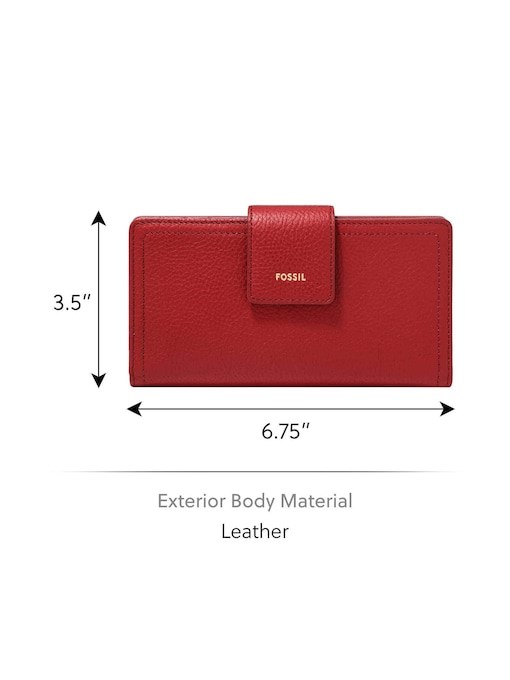 Fossil Logan Red Clutch SL7830611 Fossil Logan Red Clutch SL7830611
