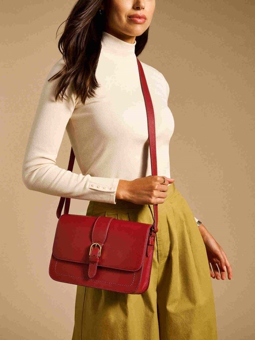 Fossil Zoey Red Crossbody Bag ZB11021611