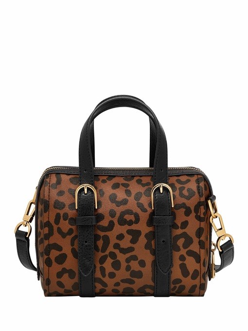 Fossil Carlie Brown Satchel Bag ZB11086234