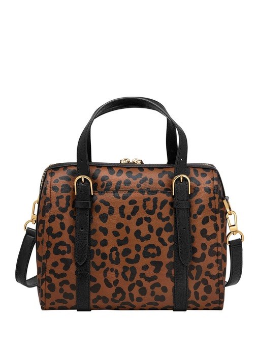 Fossil Carlie Brown Satchel Bag ZB11087234