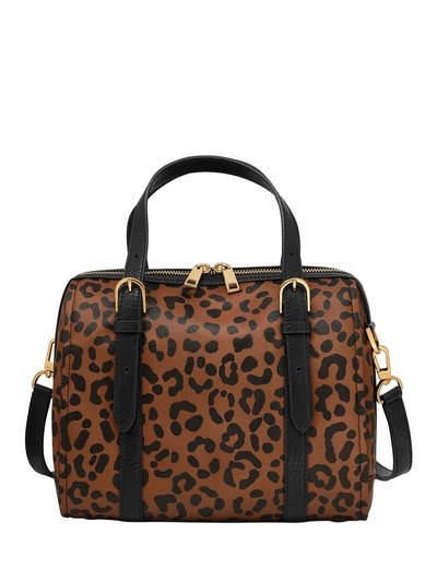 Fossil Carlie Brown Satchel Bag ZB11087234