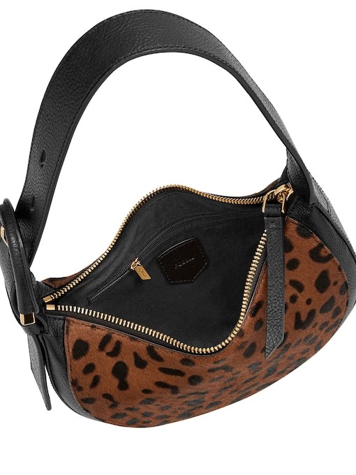 Fossil Harwell Brown Shoulder Bag ZB11095234