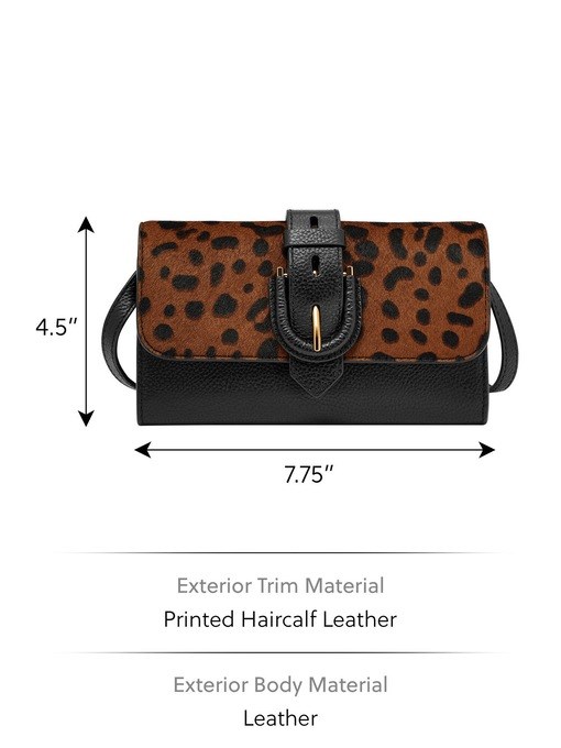 Fossil Harwell Brown Crossbody Bag ZB11096234