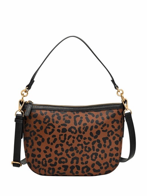 Fossil Jolie Brown Crossbody Bag ZB11099234