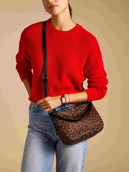 Fossil Jolie Brown Crossbody Bag ZB11099234