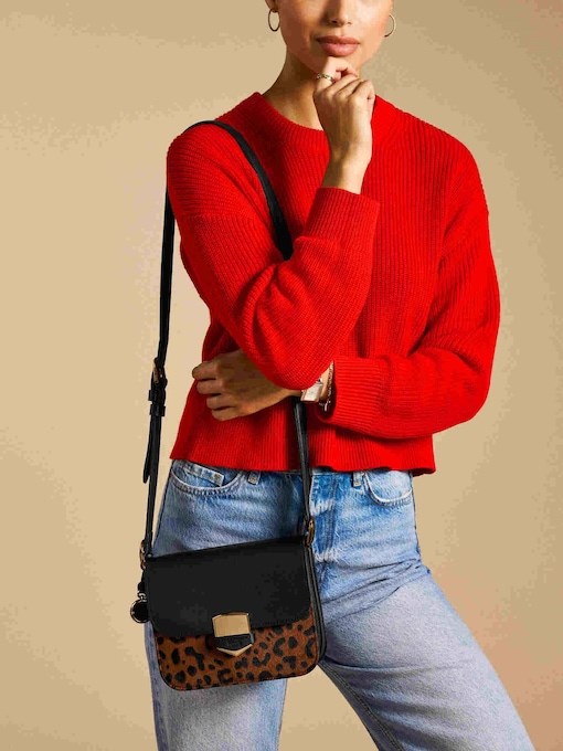 Fossil Lennox Brown Crossbody Bag ZB11100234