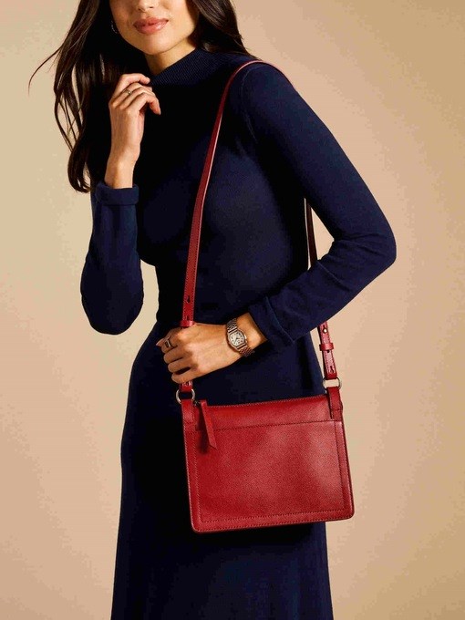 Fossil Taryn Red Crossbody Bag ZB1894611