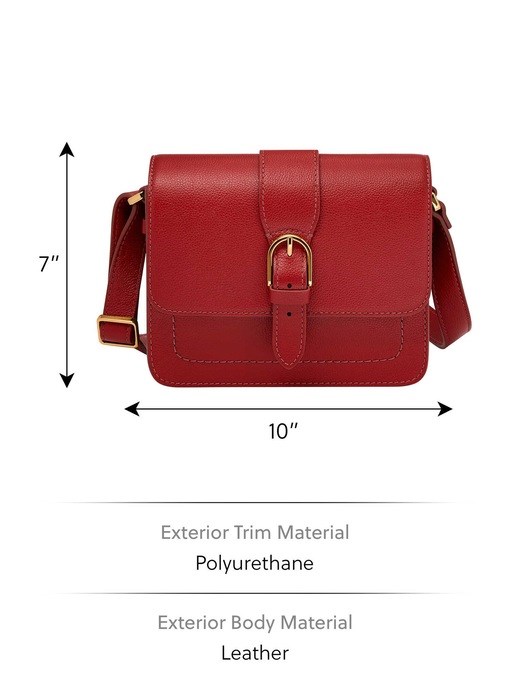 Fossil Zoey Red Crossbody Bag ZB1935611