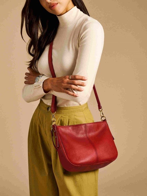 Fossil Jolie Red Crossbody Bag ZB7716611