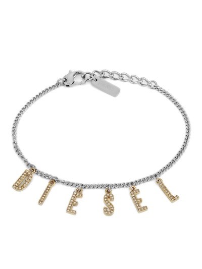 Diesel Font Two Tone Bracelet DX1547931