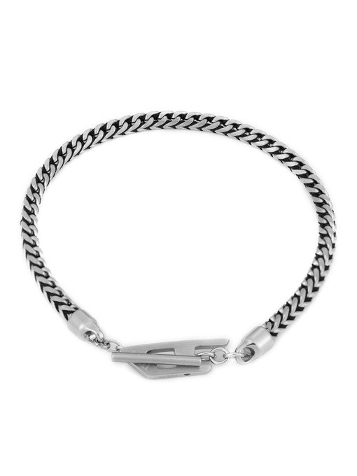 Diesel Oval D Logo Gold Bracelet DX1571710