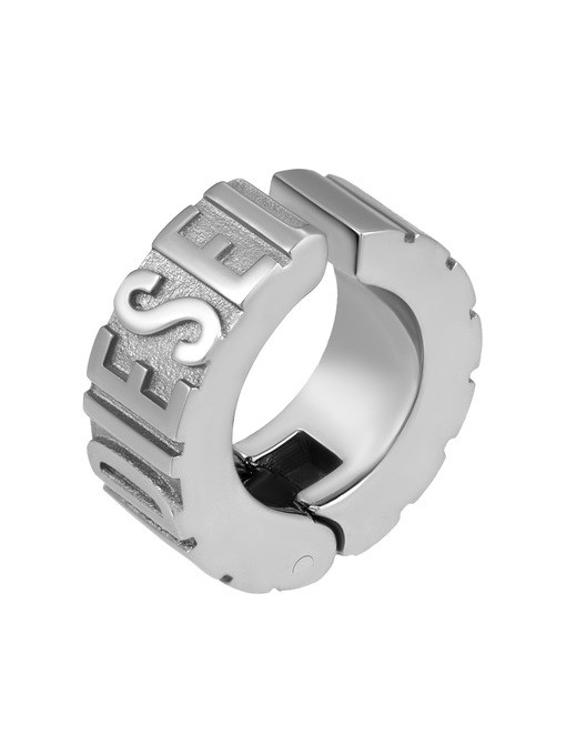 Diesel Font Silver Earring DX1555040