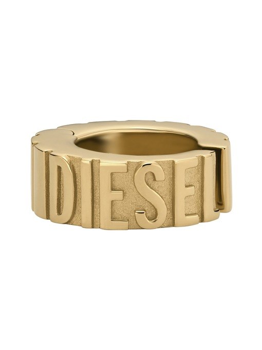 Diesel Font Gold Earring DX1565710