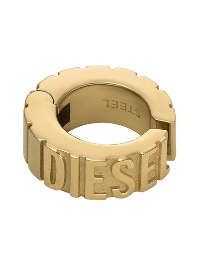 Diesel Font Gold Earring DX1565710