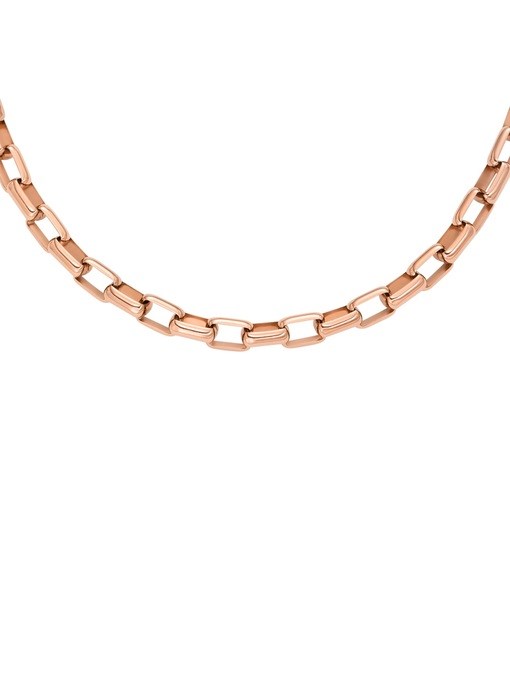 Fossil Archival Rose Gold Necklace JOF01101791 Fossil Archival Rose Gold Necklace JOF01101791
