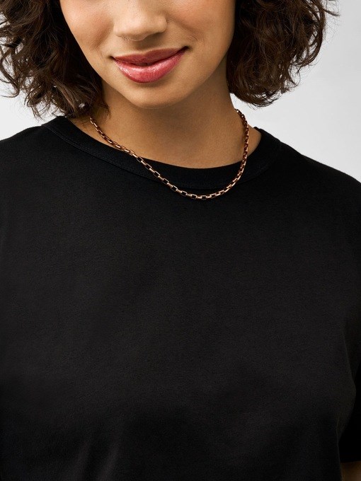 Fossil Archival Rose Gold Necklace JOF01101791 Fossil Archival Rose Gold Necklace JOF01101791